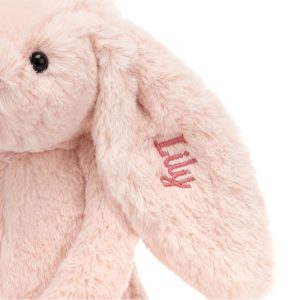 Personalised Bashful Blush Bunny Medium