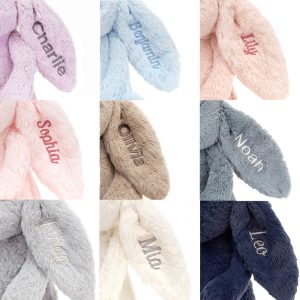 Personalised Bashful Petal Bunny Medium