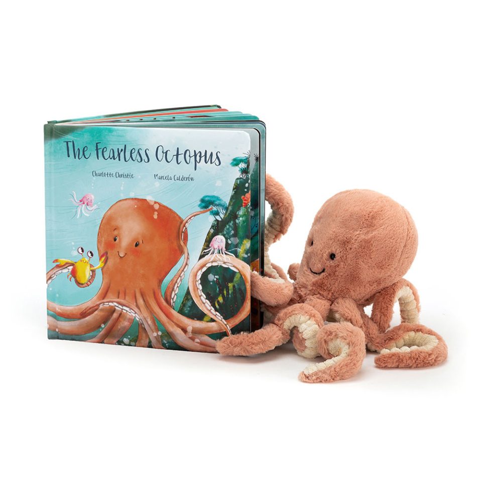 Odell, The Fearless Octopus Book and Odell Octopus Little